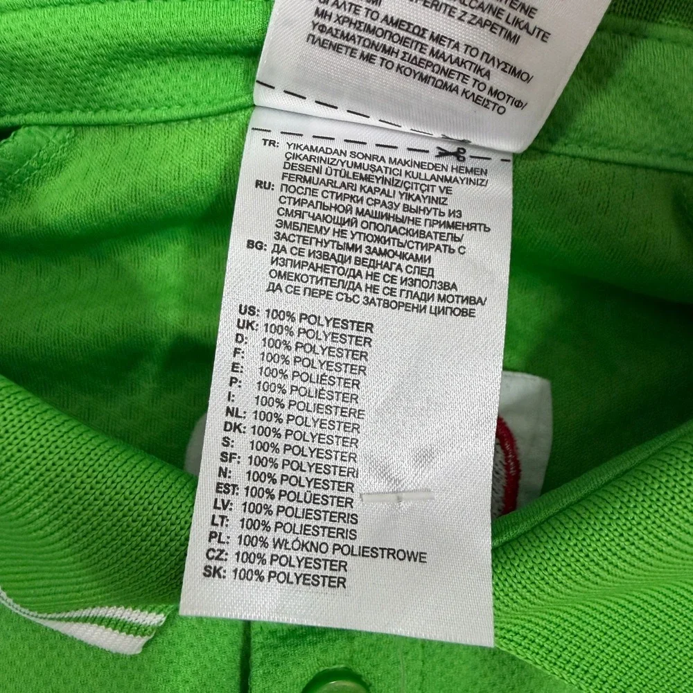 Adidas Western & Southern Open Cincinnati Tennis Polo Shirt Green Mens Small NEW